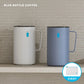 Blue Bottle Travel Mug 20oz (591ml) + Travel Pouch