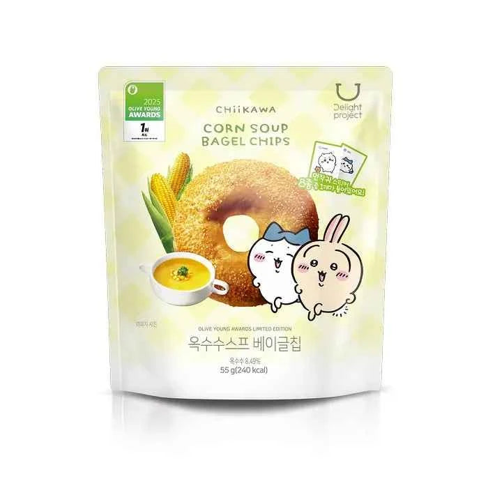 Delight Project Bagel Chip olive young awards limited edition  (Random Sticker Included)