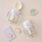 Lock & Lock Snoopy Little Love One-Touch Two-Handled Straw Cup