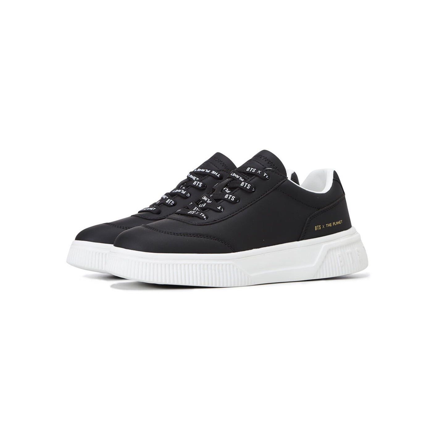 BTS x The Planet Black Edge Sneakers