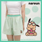 Nareun Seersucker Bare Chest Trunk (Tanning Hello Kitty/Tanning Pochaco collaboration)