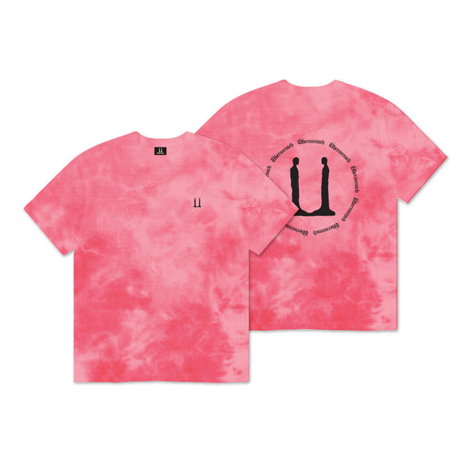 G-DRAGON - Short Sleeve Tie-Dye RED VER.