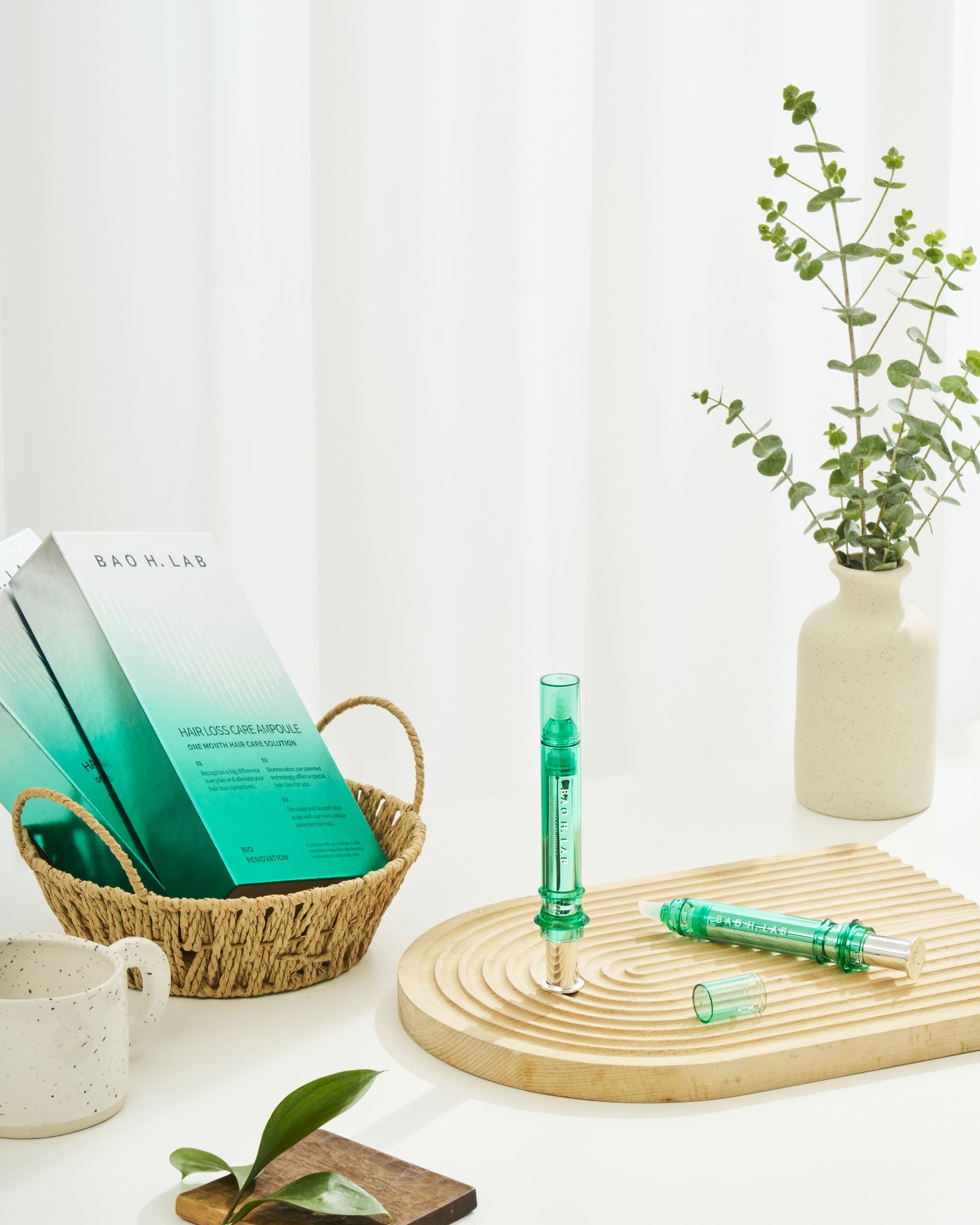 BaoH Lab Hair Loss Relief, Hair Growth, Hair Loss Ampoule, Scalp Serum, 2 Pack