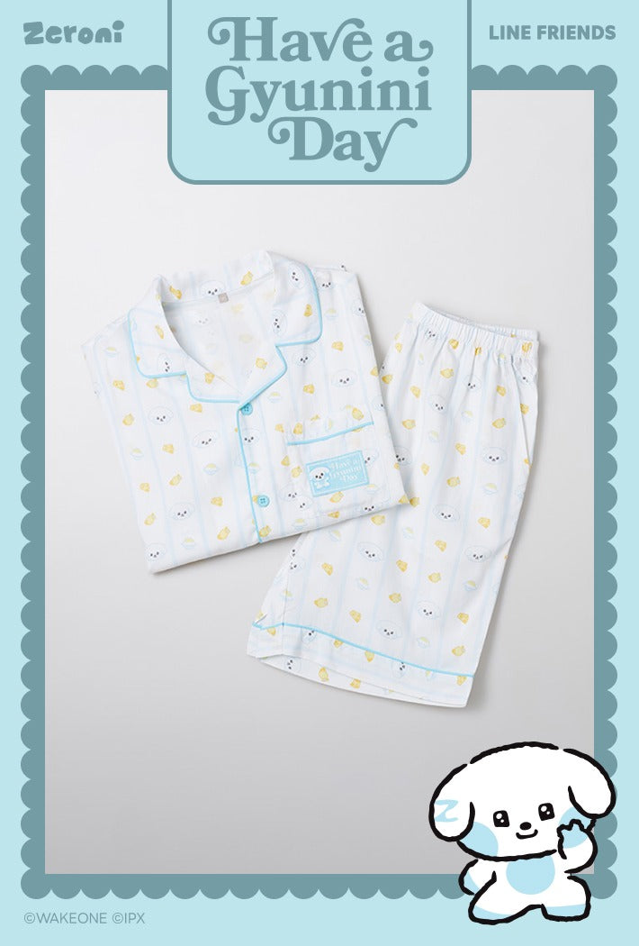 [Spao x Zeroni] Short Sleeve Pyjama Set