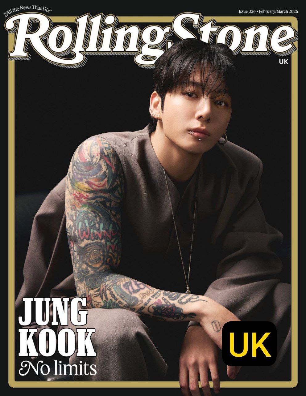 Rolling Stone Jungkook Cover (UK Edition) Pre Order