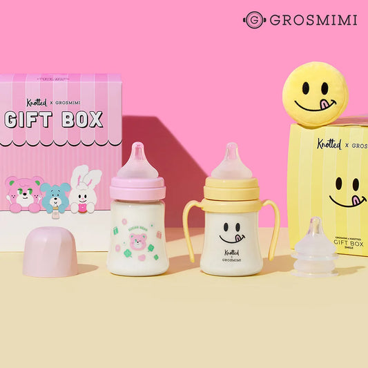 Grosmimi X Noted Baby Bottles And Gift Box