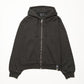The First Fan Zip up Hoodie 03 Dark Gray