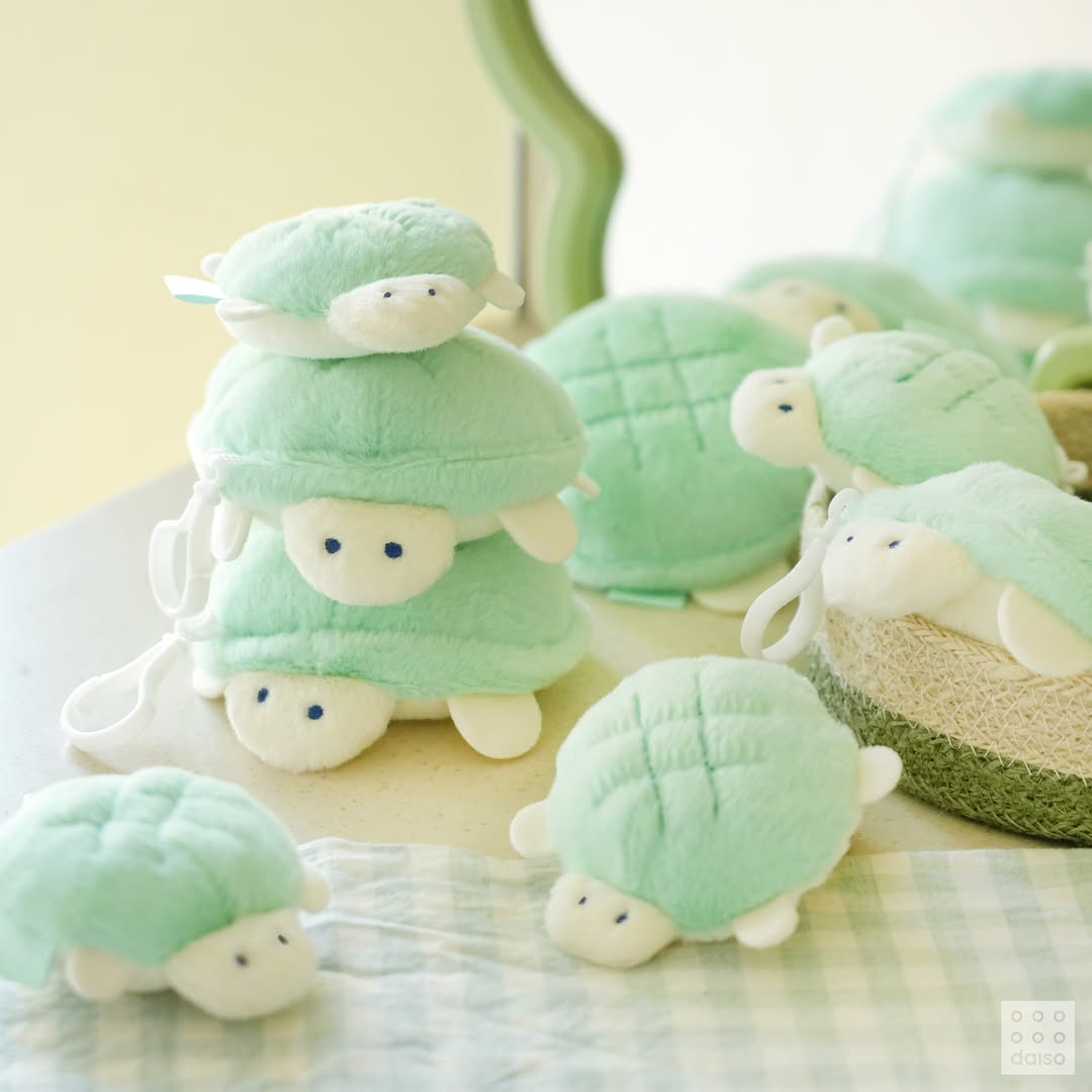 Daiso Turtle Keyring