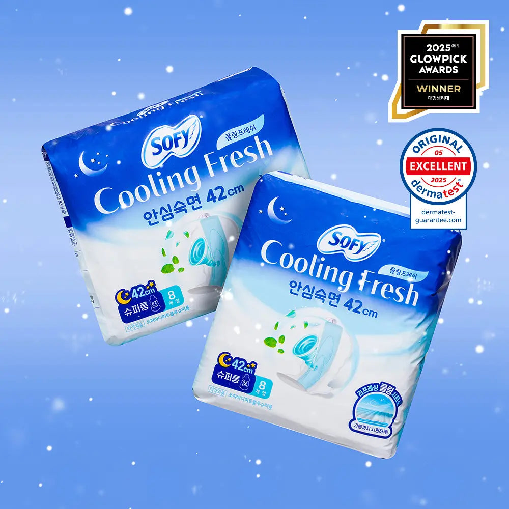 Sofy Cooling Fresh Sanitary Pads - Choose 1 of 10 Types