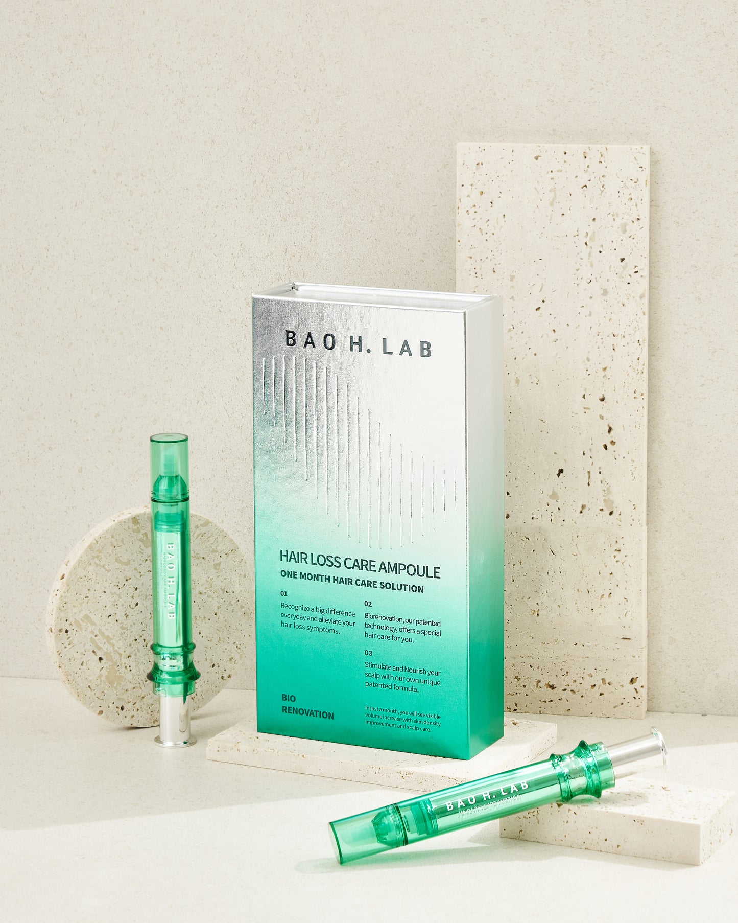 BaoH Lab Hair Loss Relief, Hair Growth, Hair Loss Ampoule, Scalp Serum, 2 Pack