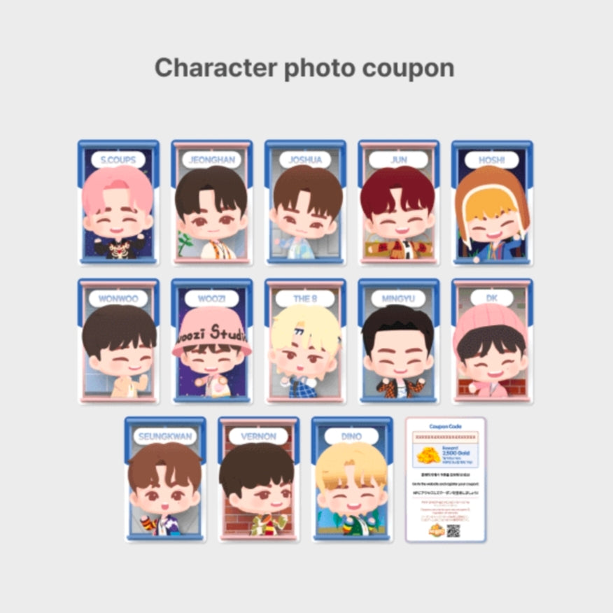 SEVENTEEN Acrylic Diorama & Styling Sticker Set [Pre Order