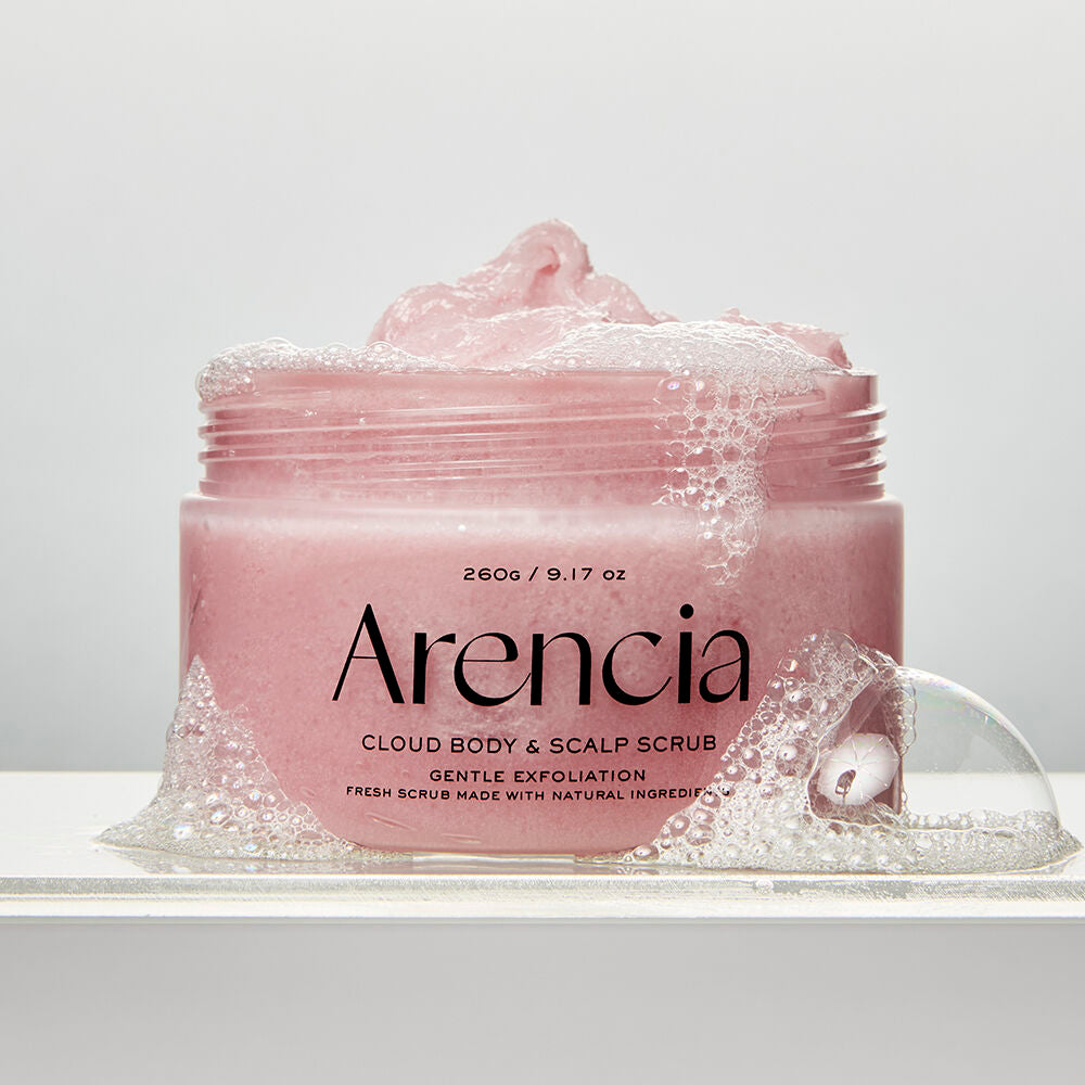 Arencia Fresh Cloud Body & Scalp Scrub 260g