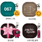 Galaxy Buds Live Pro Buds 2 Squid Game Keyring Case