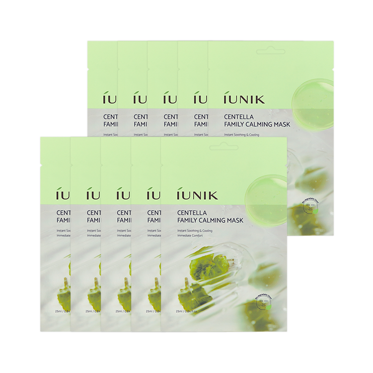IUNIK Centella Family Calming Mask 10 Sheets