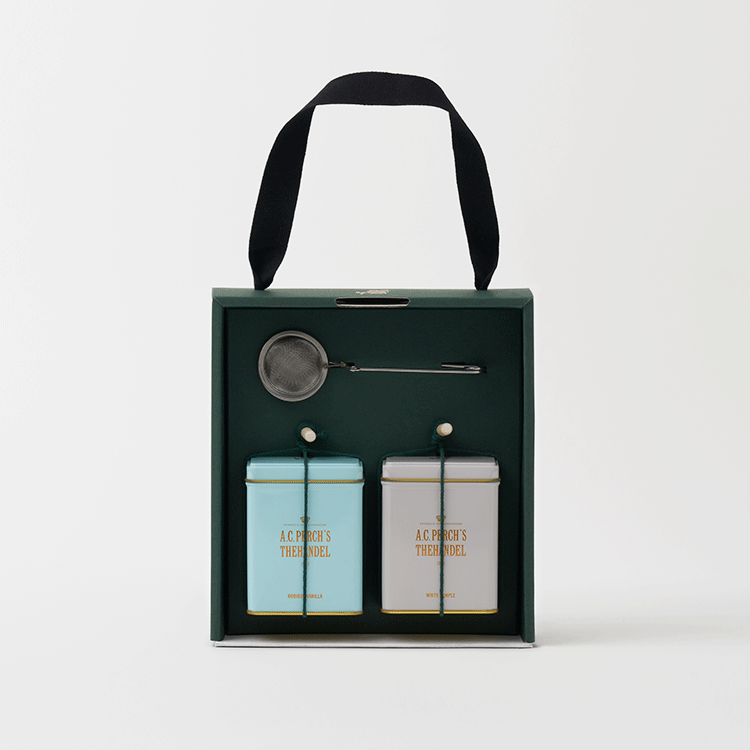 AC Perches Classic Leaf Tea (2 Types) & Strainer Set