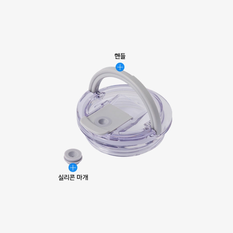 Metro Cafe Dual Handle Ceramic Tumbler Cap (1.2L Only