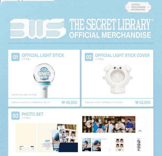 2026 ByeonWooSeok Asia Fanmeeting Tour < The Secret Library > in Seoul Official Merchandise