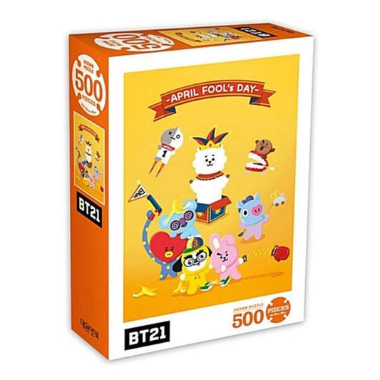 Jigsaw Puzzle BT21 06 April Fool's  Day 500 Pieces