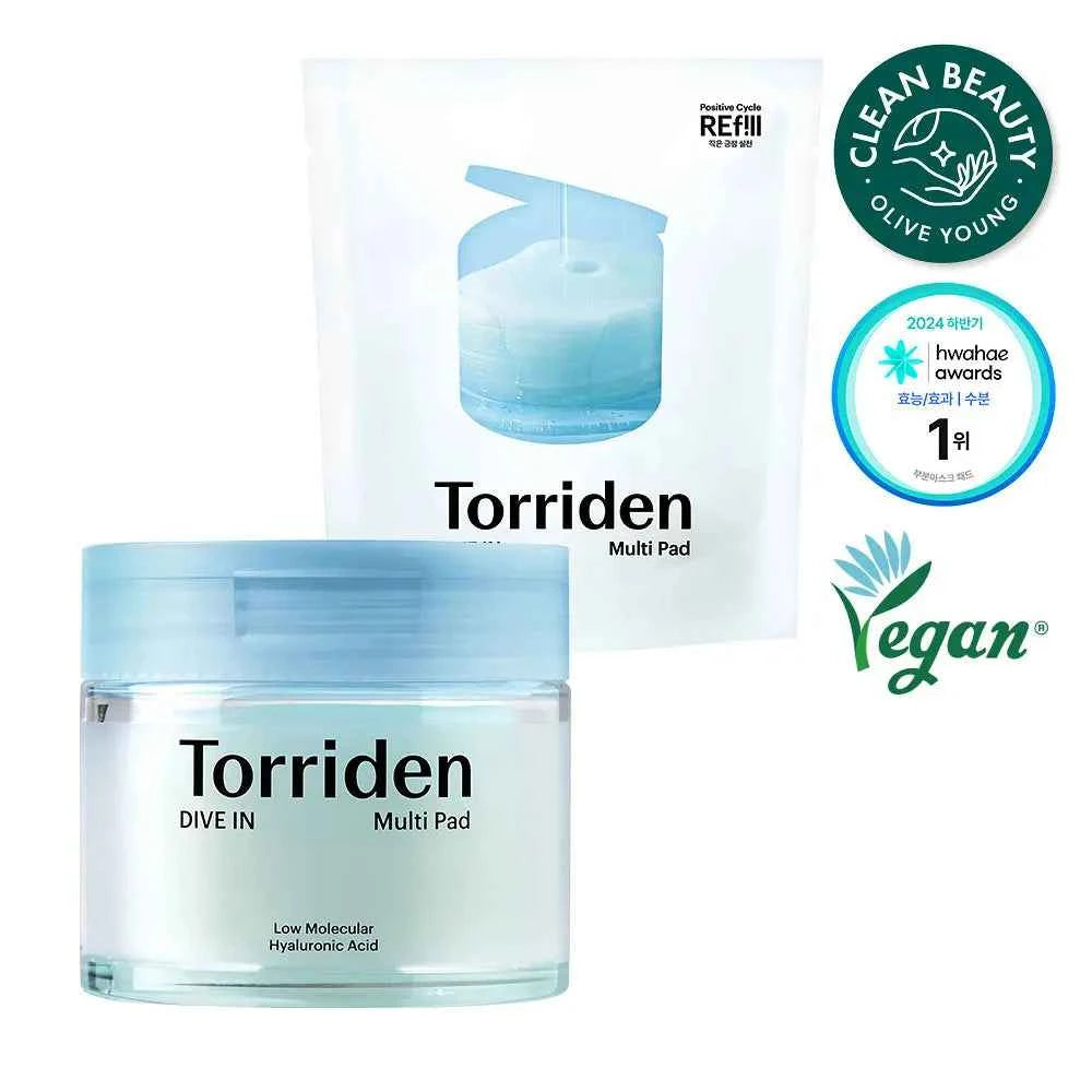 [1+1] Torriden Pad Dive-in/Balanceful Refill Set