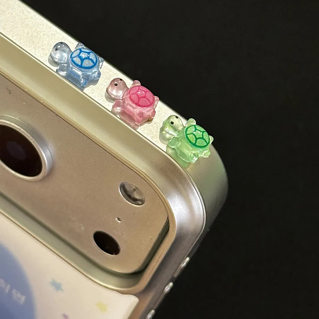 Lucky Turtle + 3M Stickers (2 Random) Phone Decoration (Celebrity Use)