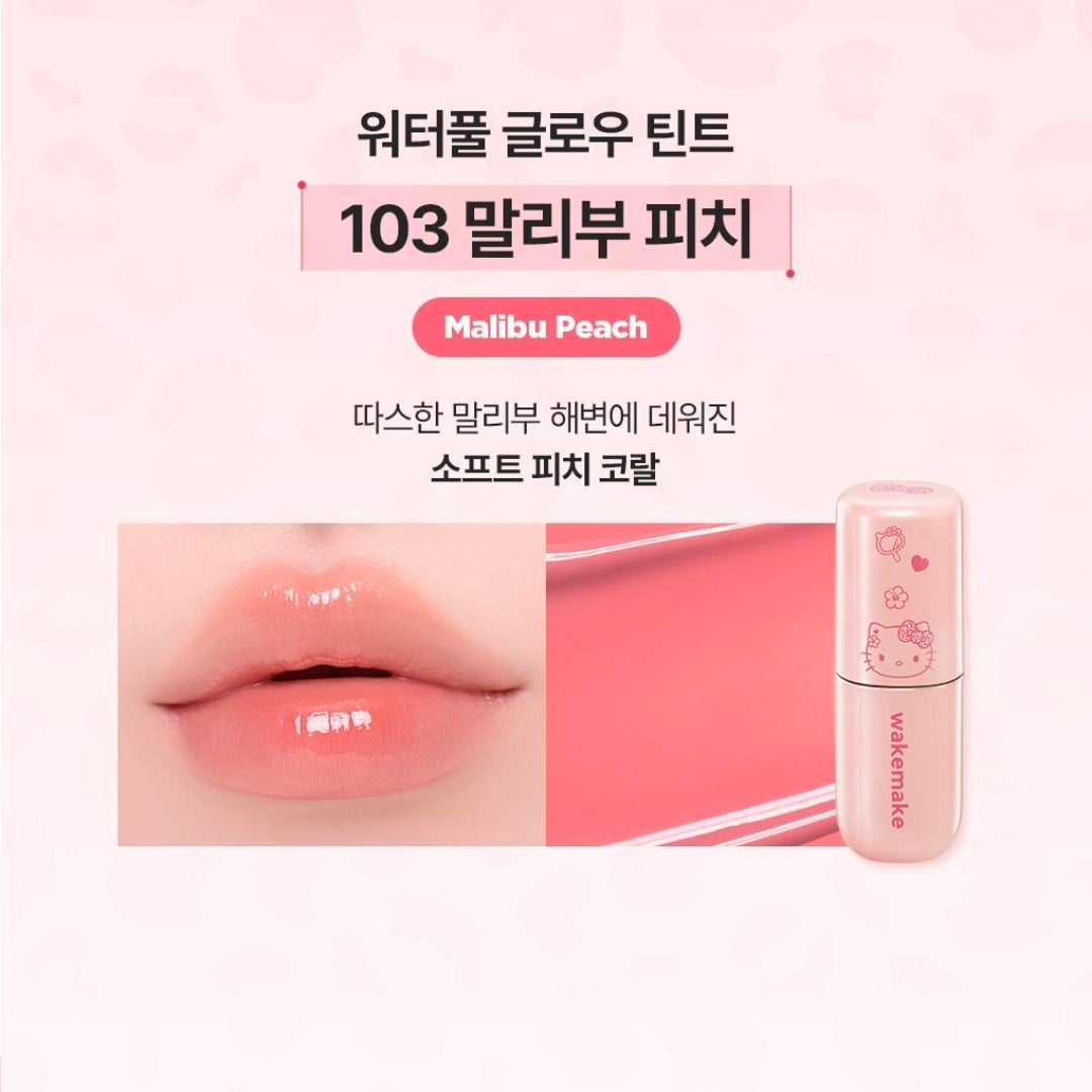 WakeMake Soft Sheer Multi Palette+ Lip Tint+ Jelly bag