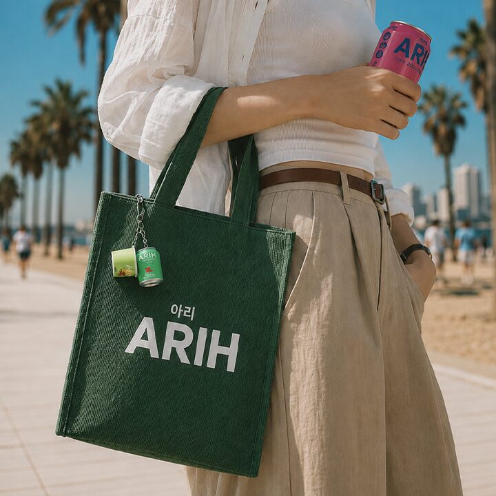 Ari Dual Soda (8-pack) + Ari Bag (Random) + Ari Keyring (Random)