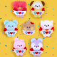 Monopoly BT21 Minini Plush Keyring [ILOVEU]