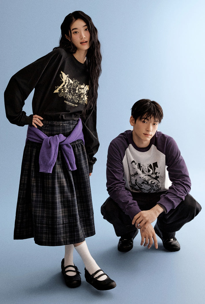 [Pokemon] Long Sleeve T-shirt (BLACK) - Kgifts.shop