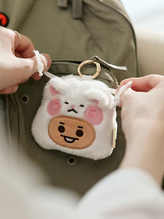 BT21 BABY MINI BAG CHARM POUCH FLUFFY