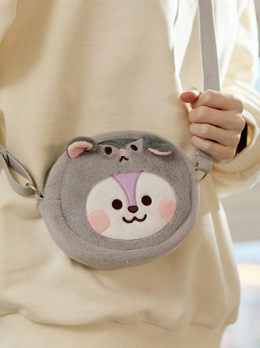 BT21 BABY CROSSBODY BAG FLUFFY