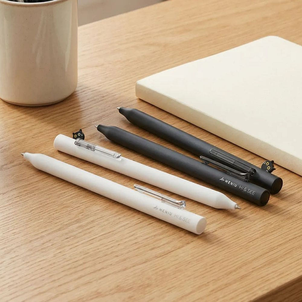 Zebra MENIU Hi & C Cat Ballpoint Pen 0.5