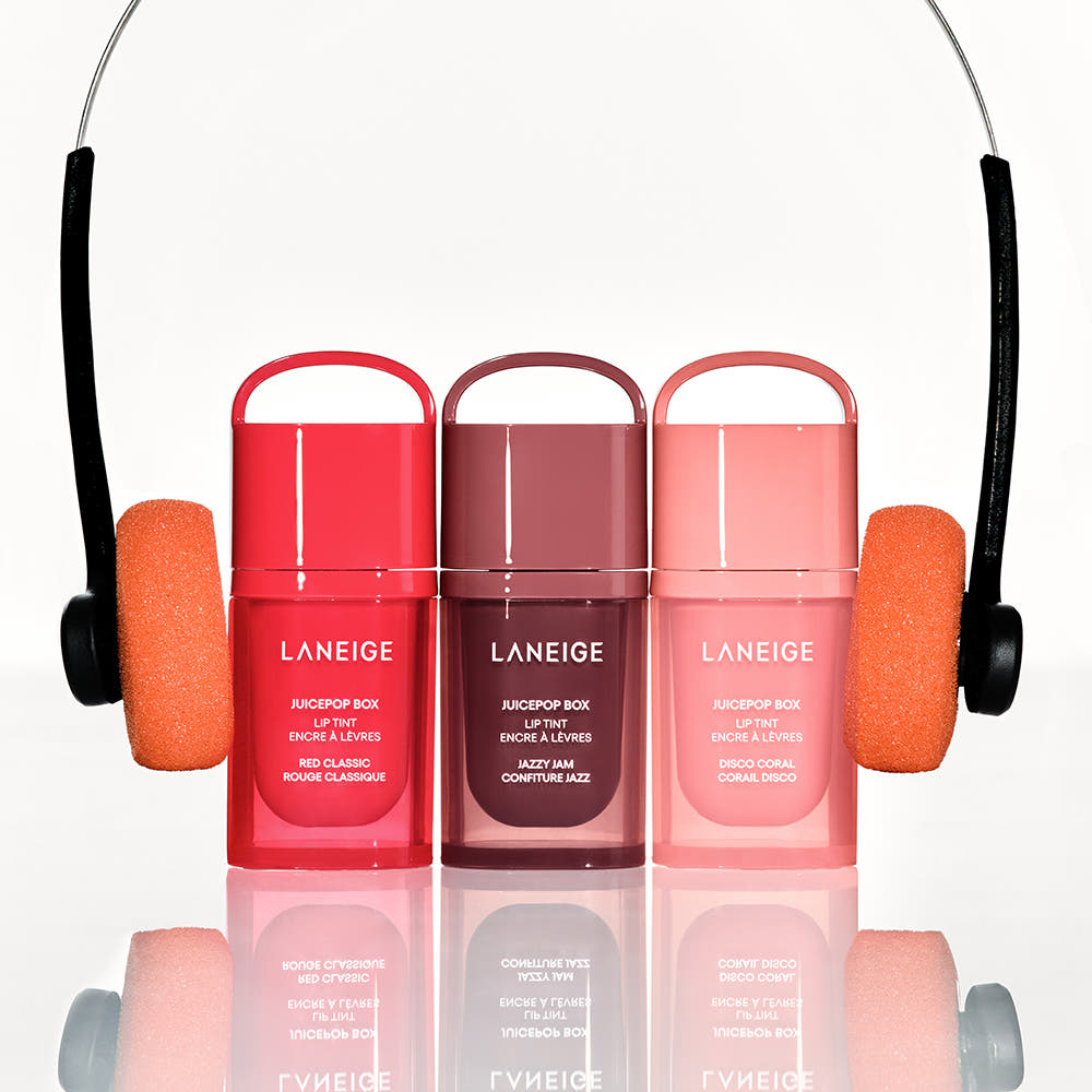 Laneige Juice Pop Box Lip Tint + Pouch