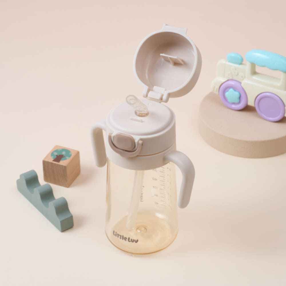 Little Love One-Touch PPSU Two-Handled Straw Cup 400ml