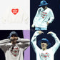 Human Made Heart Crew Sweatshirt White (Worn By Jhope)