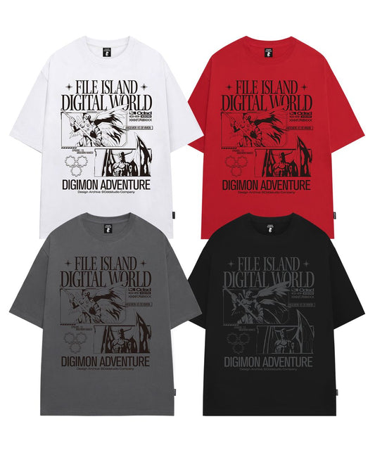 [Digimon Adventure] Angemon&Devimon Overfit T-shirt