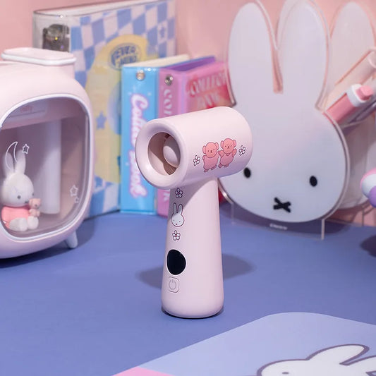 Miffy Portable Fan BLDC Aviation Motor High Speed Mini Handheld Fan
