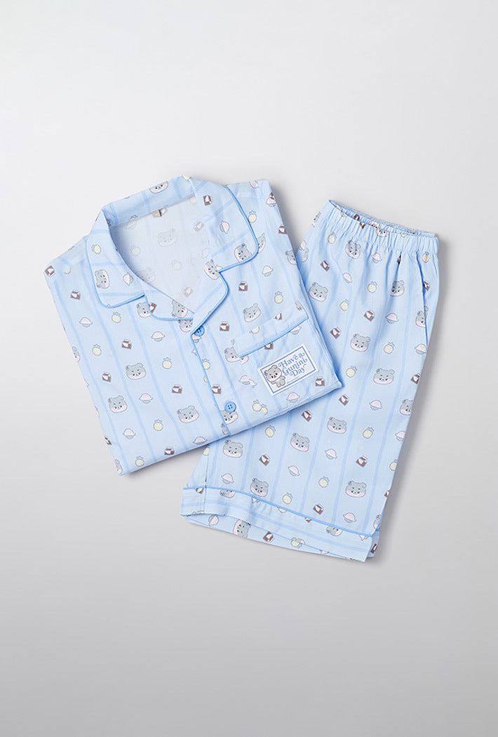 [Spao x Zeroni] Short Sleeve Pyjama Set