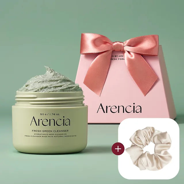 [Gift Wrapping] Arencia Premium Rice Soap Cleanser 50g (Free Hair Scrunchie)