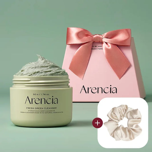 [Gift Wrapping] Arencia Premium Rice Soap Cleanser 50g (Free Hair Scrunchie)