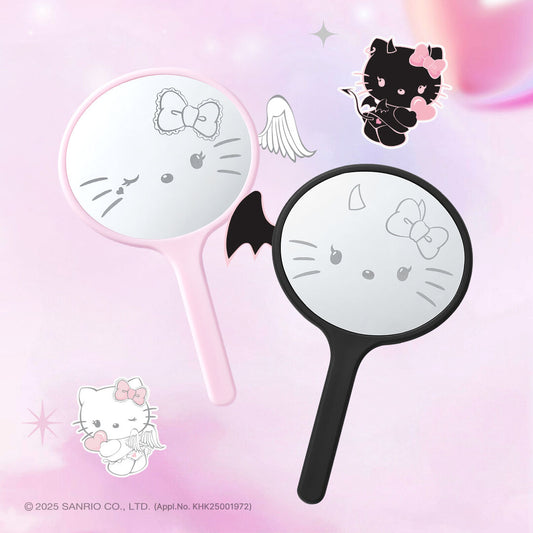 Fillimilli X Hello Kitty Angel and Devil Handy Mirror