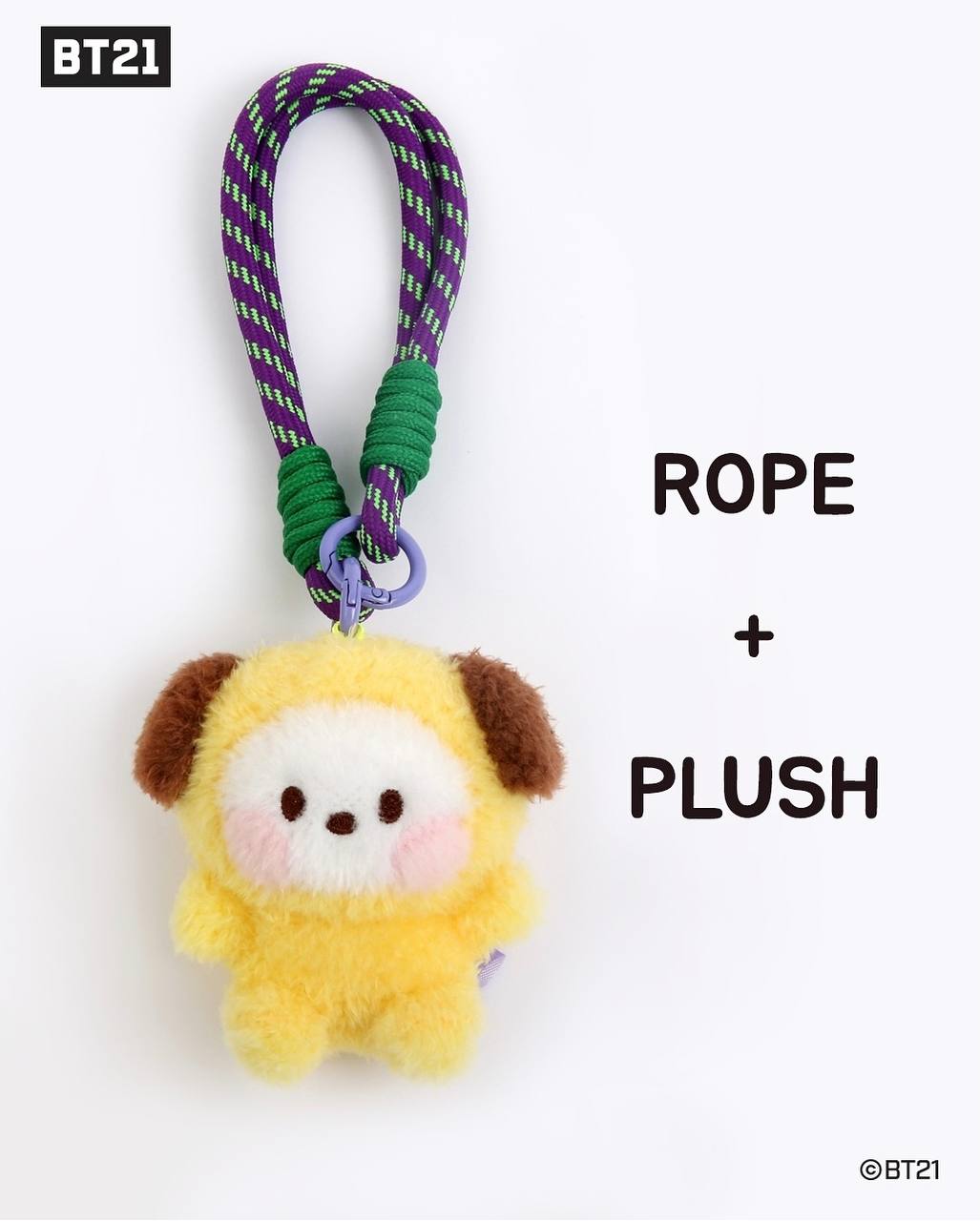 Monopoly Bt21 Minini Plush Keyring [Basic Mascot]