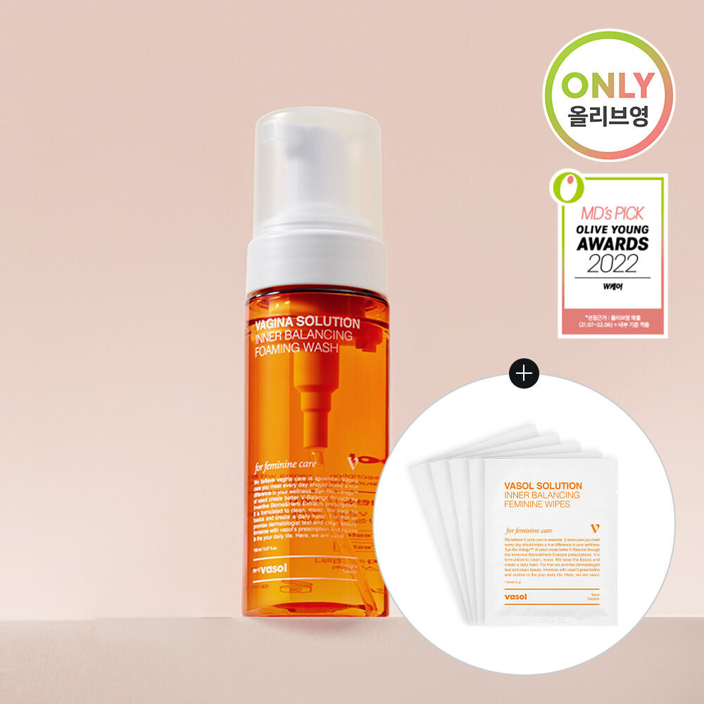 Vasol Foaming Wash Feminine Cleanser