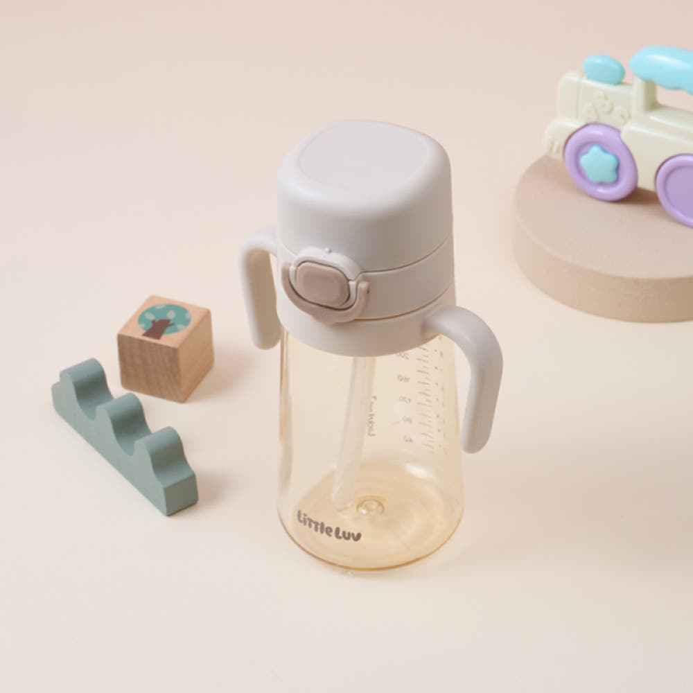 Little Love One-Touch PPSU Two-Handled Straw Cup 400ml