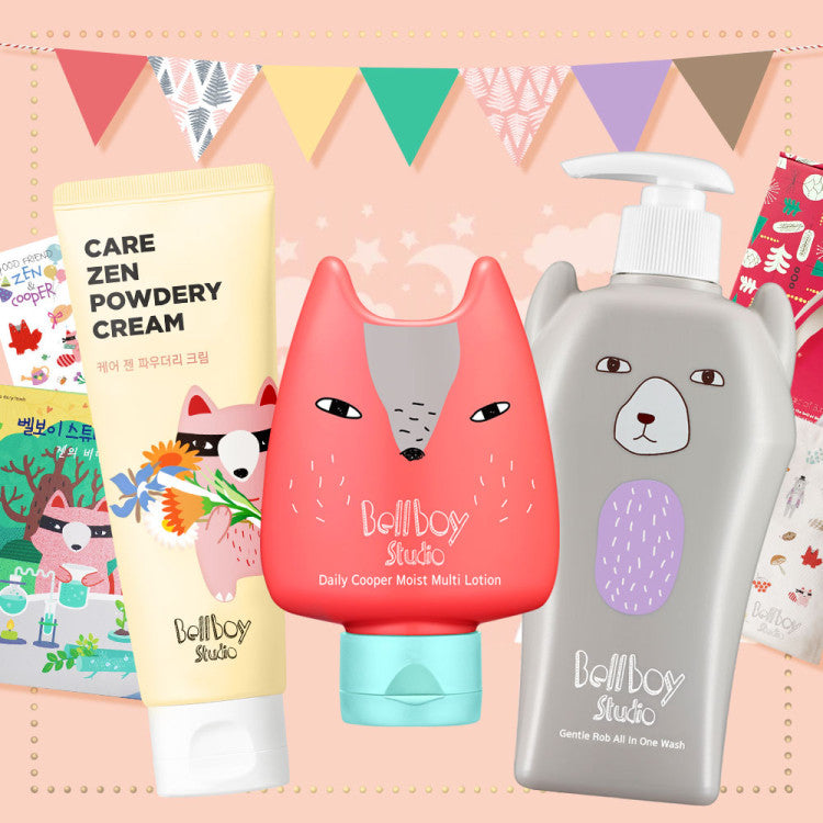 Bellboy Studio Baby Moisturizing Lotion,Powder,Cream Cleanser