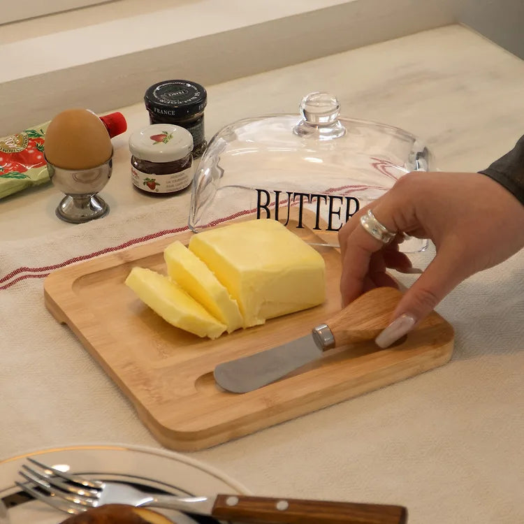 Rumi Butter Dish (Butter Dish + Butter Knife)