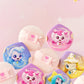 Clio Makeup Puff [Cushion Puff 4P+ Powder Puff 1P]