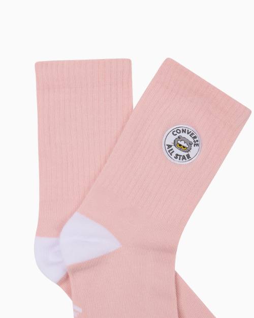 Converse x Zo&friends Mild Calf Socks Pink