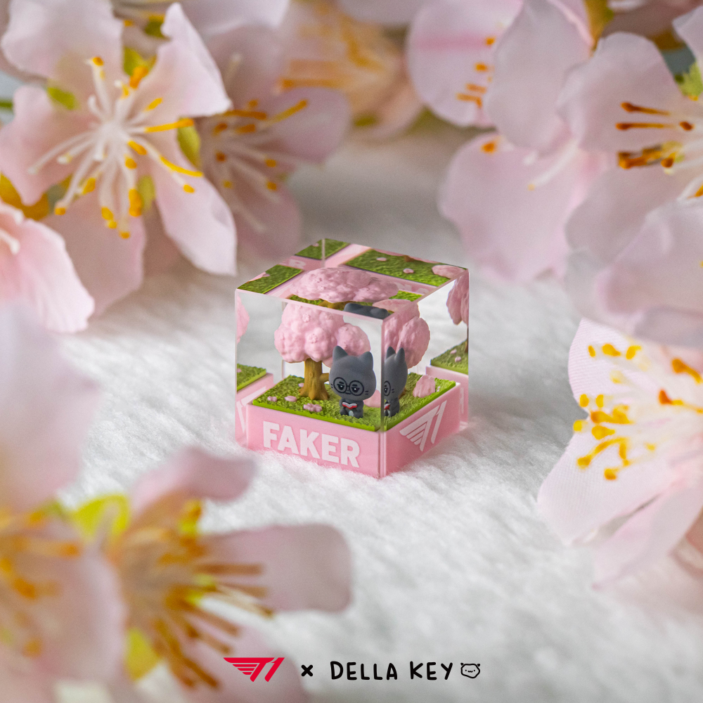 [Pre-Order] Animal Friends Artisan Keycap - Blossom Edition