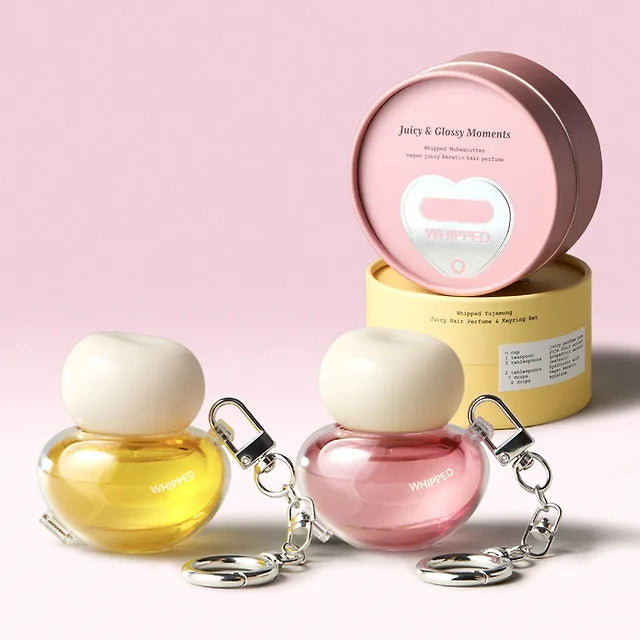 "Whip's #1 Selling Line: Muhwa Butter" Hair Perfume + Keychain[Sticker Giveaway]