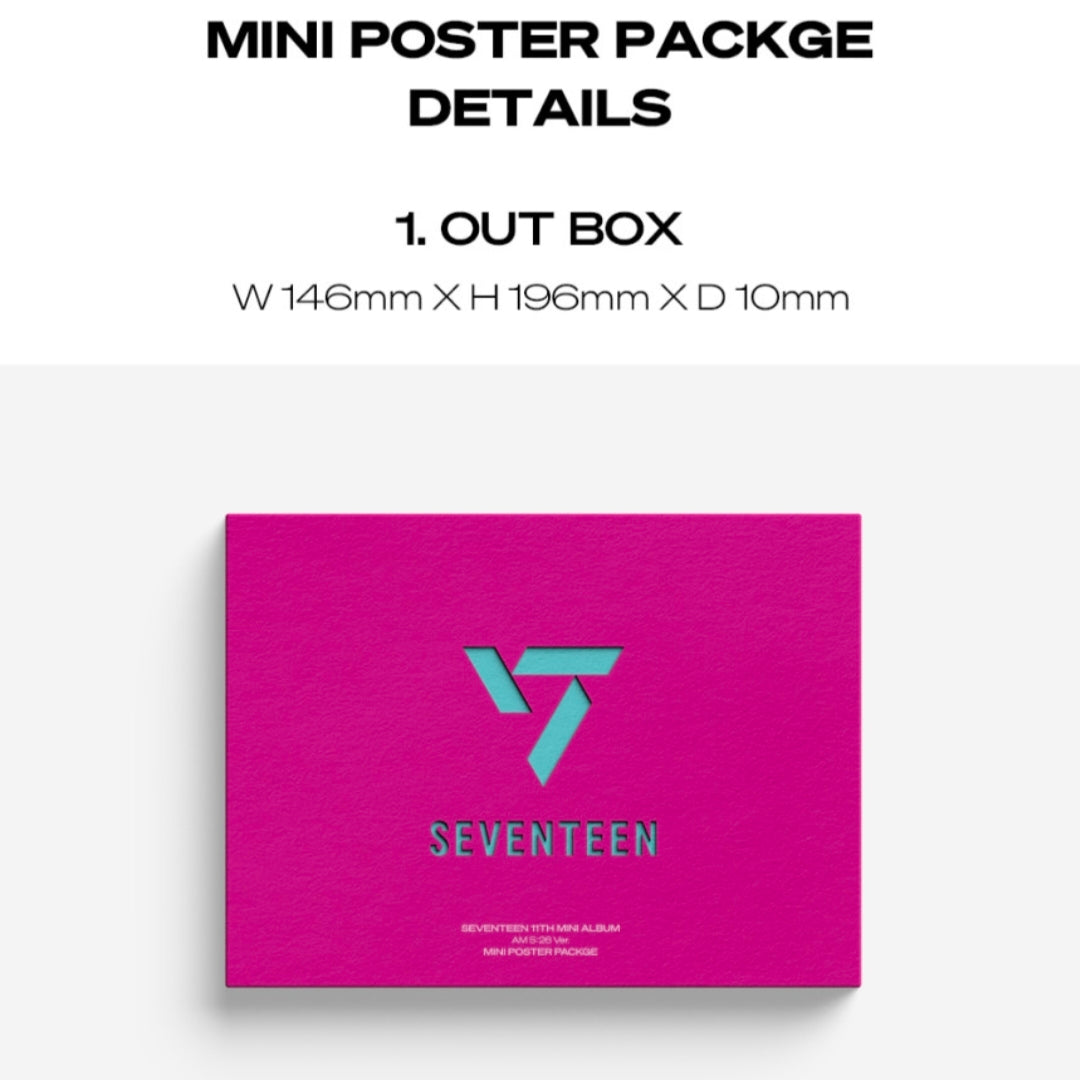 SEVENTEEN Eco-friendly Mini Poster Package